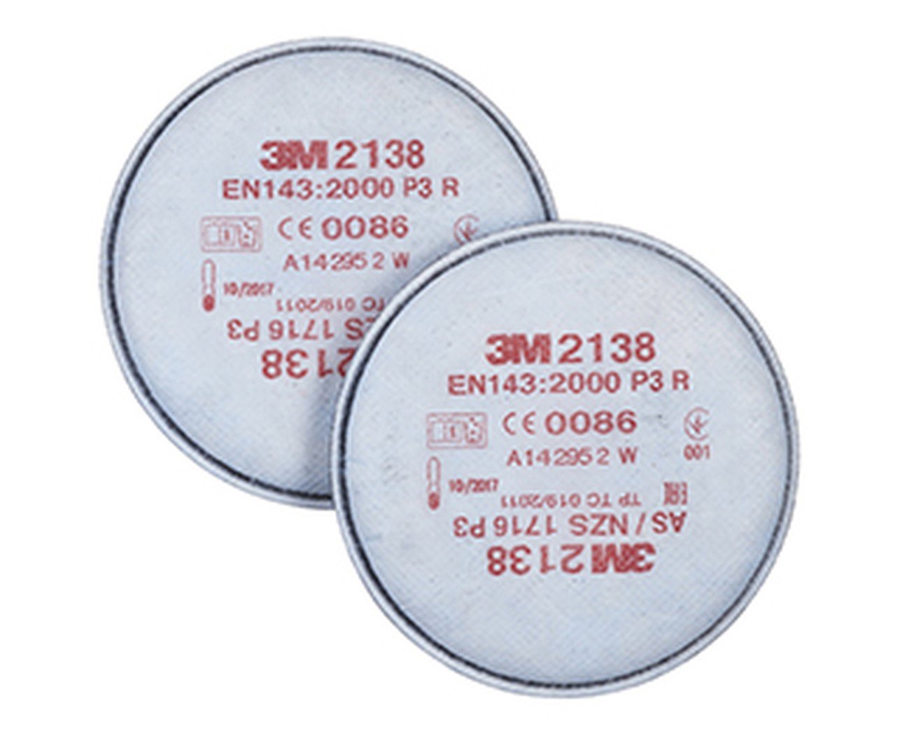 3M Particulate Filter 2138 Pair 04 Respiratory Protection 07 