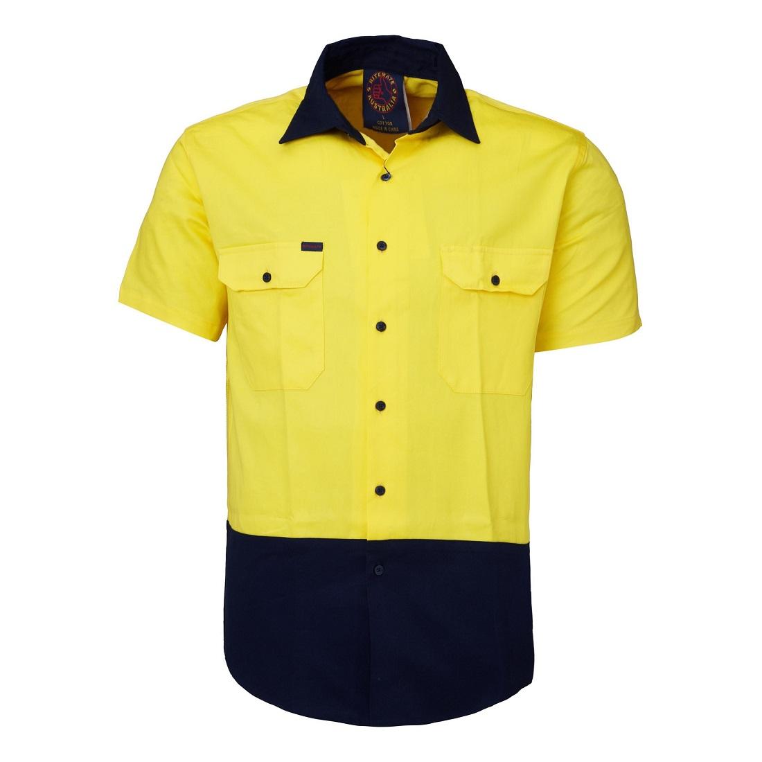 RITEMATE RM1050S - Short Sleeve Standard Weight Drill Shirt