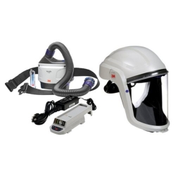 3M Versaflo TR-300+ PAPR Kit with M-207C Faceshield with F/Resistant Face Seal - Click for more info