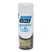 DYMARK 40013511 - White Spray & Mark 350g (Inverted Spray) - Click for more info