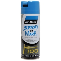 DYMARK 40013523 - Fluro Blue Spray & Mark 350g (Inverted Spray) - Click for more info
