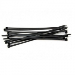 Cable Zip Tie Black - 380mm x 4.8mm. 100 ties p/pk. - Click for more info