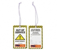 PRO CHOICE STC12575 - Safety Tag OUT OF SERVICE - Click for more info