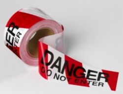 Barricade Tape Danger Do Not Enter - Click for more info